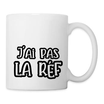j'ai pas la réf - Mug blanc - blanc - Droite