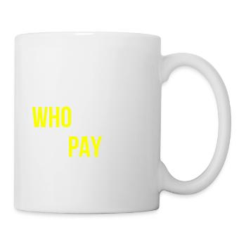 Politique Dire anglais - Mug blanc - blanc - Droite
