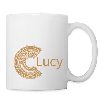 Für Lucy - Tasse - Weiß - Rechts