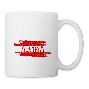Austria Österreich - Tasse - Weiß - Rechts