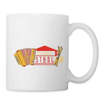 Zickenstadl - Mug - white - Right
