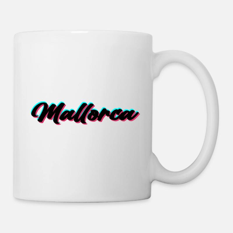 Mallorca - Tasse - Weiß