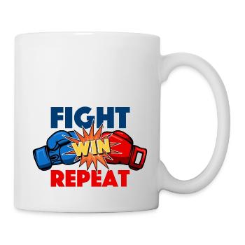 Highlevel Fighter - Tasse - Weiß - Rechts