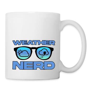 Weather Nerd 4 - Tasse - Weiß - Rechts