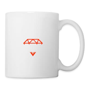 Seltenheit Unikat - Tasse - Weiß - Rechts