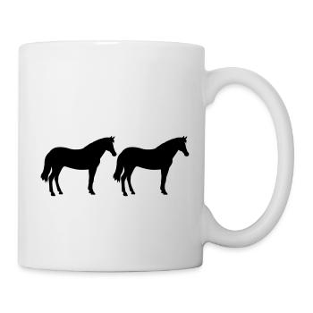 horses - Mug - white - Right