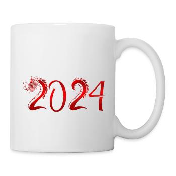 Chinesisches Neujahr Drache China Asian I Geschenk - Tasse - Weiß - Rechts