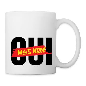 Oui, mais non ! - Mug blanc - blanc - Droite