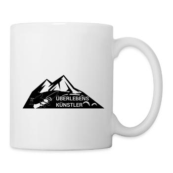 Survival-Ready #Überlebenskünstler - Tasse - Weiß - Rechts