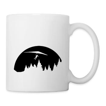 Parapente - (3) - Mug blanc - blanc - Droite