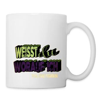 geek humor fliegen legen geschenk bday - Tasse - Weiß - Rechts