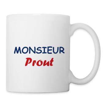Monsieur Le Prout - Mug blanc - blanc - Droite