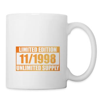 25th Anniversary Limited Edition - ꝏ Supply 11/1998 - Mug blanc - blanc - Droite