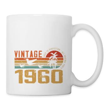 Vintage Geschenk zum Jubiläum der 1960er Jahre - Vintage der 1960er Jahre - Tasse - Weiß - Rechts