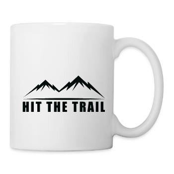 Trail Run Ultra Trail Running Montagne Trekking Course à pied - Mug blanc - blanc - Droite