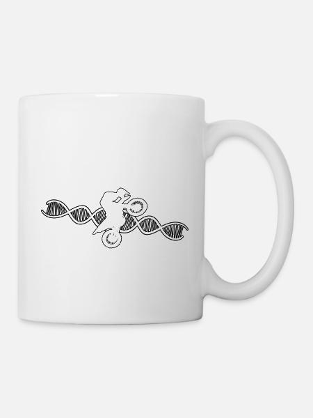 Motorradfan Motorrad Motorcross Motorradfahrer - Tasse - Weiß