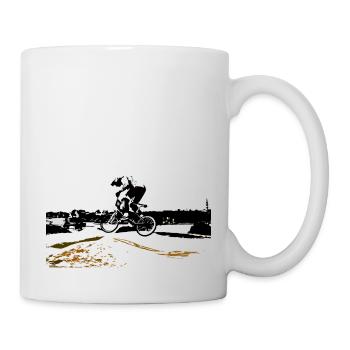BMX - Tasse - Weiß - Rechts