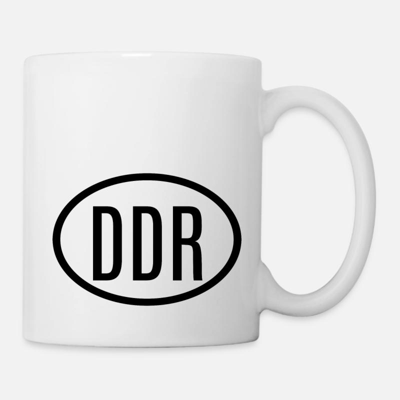 DDR - Tasse - Weiß