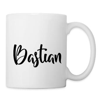 Vorname - Bastian - Tasse - Weiß - Rechts