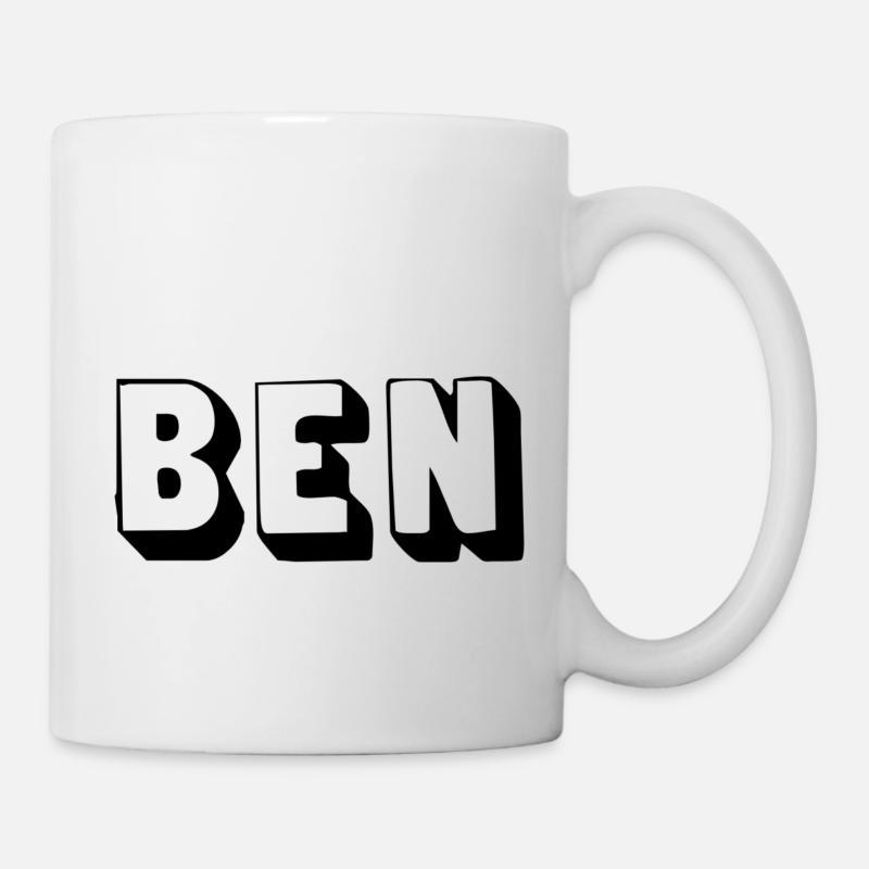 Name - Ben - Tasse - Weiß