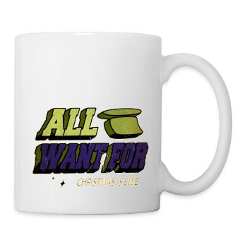 idée présente père noël vélo lune dictons génial - Mug blanc - blanc - Droite