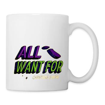 Citation drôle Animal dinosaure amant bande dessinée Noël - Mug blanc - blanc - Droite