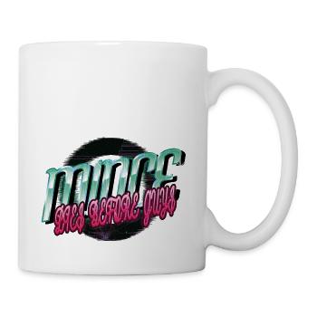 Dino Bike Moon Geek Birthday Funny Quote Bday - Mug - white - Right