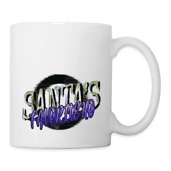 Bodybuilder Present Dinosaur Moon Dinosaurs Comic - Mug - white - Right