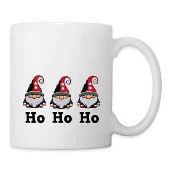 Wichtel_HoHoHo - Tasse - Weiß - Rechts