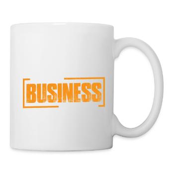 Attention à l’entreprise qui vous paie 40 - Mug blanc - blanc - Droite