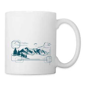 Mountain Design - Mug - white - Right