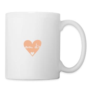 Maman d’amour- idée cadeau maman - Mug blanc - blanc - Droite