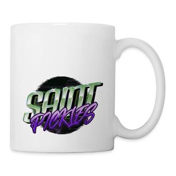 Ordinateur Musculation Dino Vélo Lune Blague Dork - Mug blanc - blanc - Droite