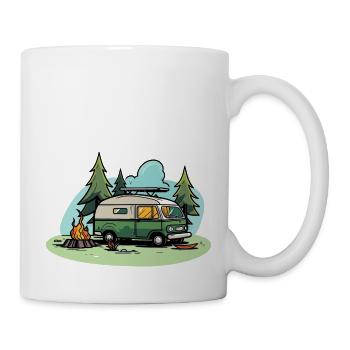 Vanlife - Tasse - Weiß - Rechts