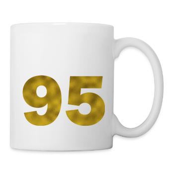 Birthday 95 years - Mug - white - Right