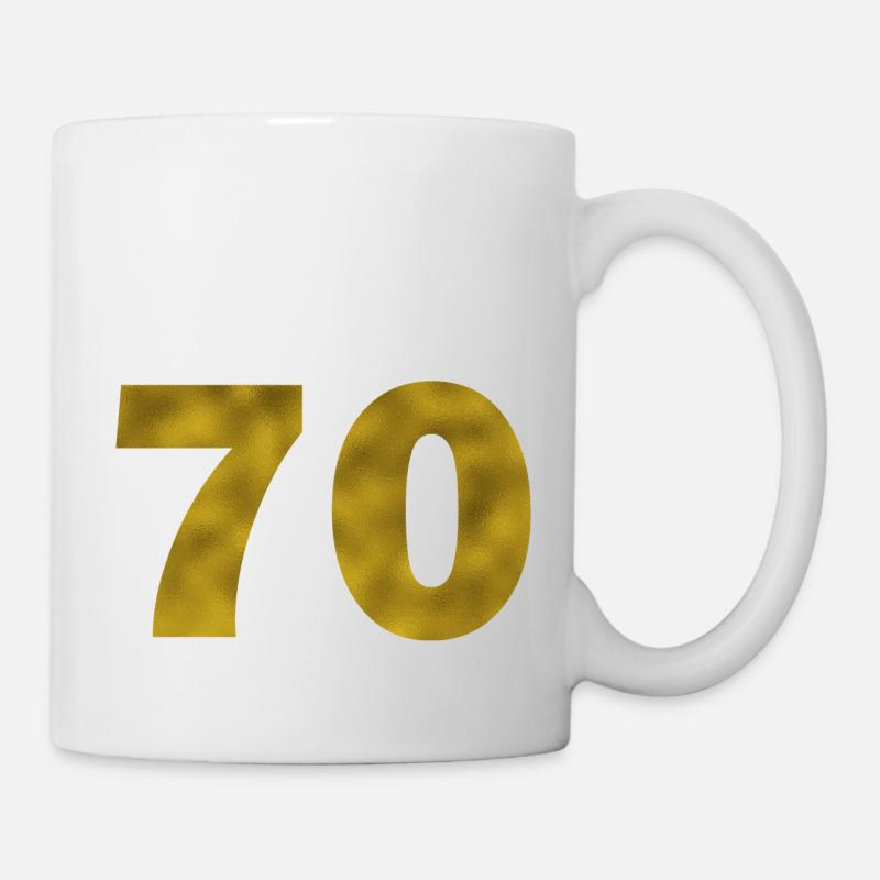 Birthday 70 years - Mug - white