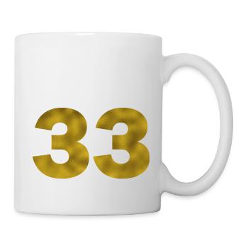 Birthday 33 years - Mug - white - Right