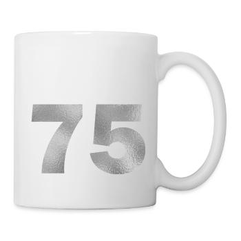 Birthday 75 years - Mug - white - Right