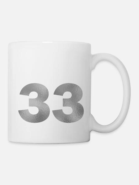 Birthday 33 years - Mug - white
