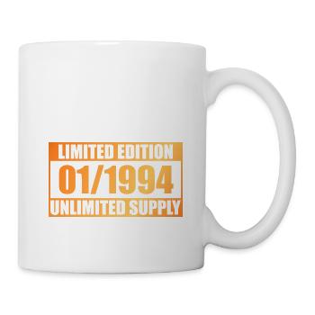 Edition Limitée 30ème Anniversaire - ꝏ Fourniture 01/1994 - Mug blanc - blanc - Droite