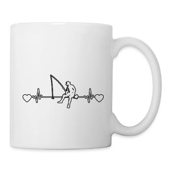 Angler Fishing Fishing Fishing Sport Fishing Hooks - Mug - white - Right