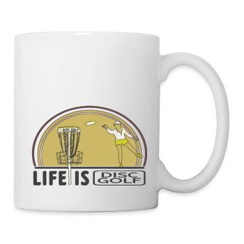 Disc Golf Forever - Mug - white - Right