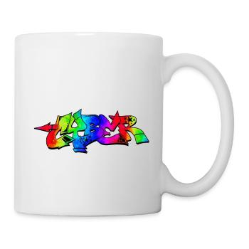 graffiti street art spray colors cool artist urban - Mug - white - Right
