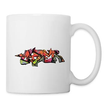 graffiti street art spray colors cool artist urban - Mug - white - Right