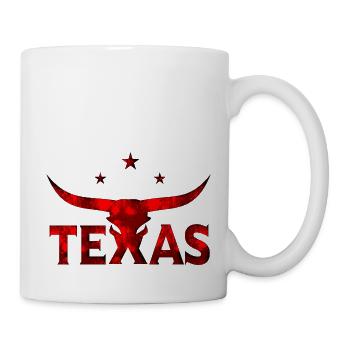 Texas, États-Unis, Amérique, Voyage, États-Unis, Symbole, Houston - Mug blanc - blanc - Droite