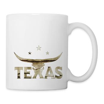 Texas, États-Unis, Amérique, Voyage, États-Unis, Symbole, Houston - Mug blanc - blanc - Droite