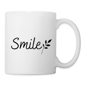 Smile - Tasse - Weiß - Rechts