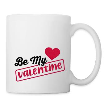 Love me Valentine Happy Valentines Valentines - Mug - white - Right