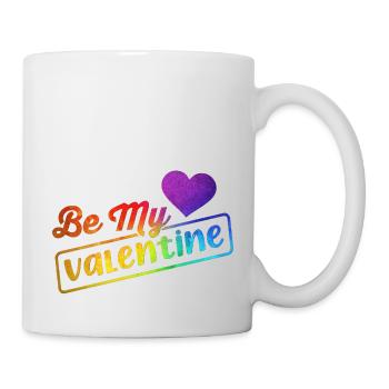 Love me Valentine Happy Valentines Valentines - Mug - white - Right