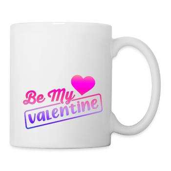 Love me Valentine Happy Valentines Valentines - Mug - white - Right